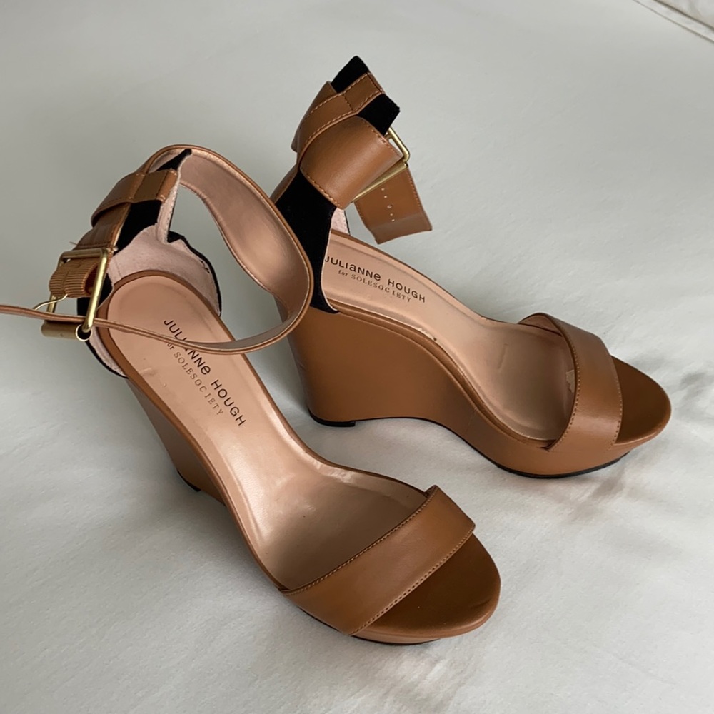 Julianne Hough wedge heels